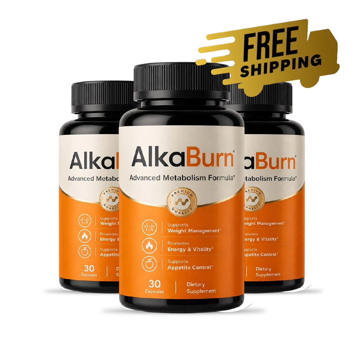 AlkaBurn Daily Weight Management and Metabolic Wellness Supplement